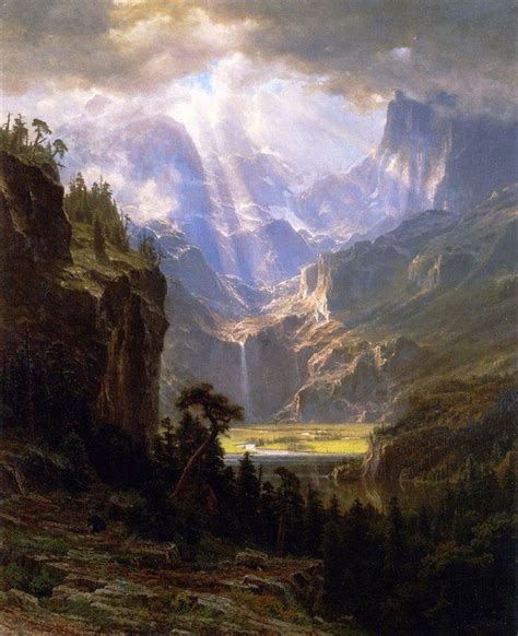 Albert Bierstadt Landscape Paintings Albert Bierstadt Paintings