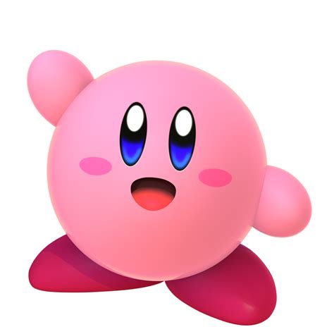 Kirby Render by Nibroc-Rock on DeviantArt png image