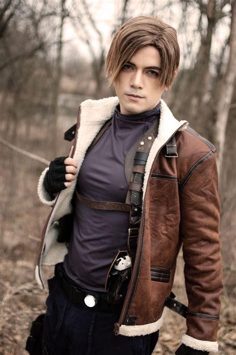 Resident Evil Cosplay Leon Scott Kennedy Leon Kennedy Costume Men