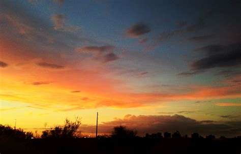 Phoenix Evenings Sunsets Phoenix Arizona Celestial Outdoor