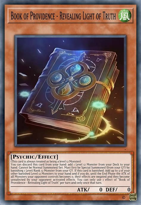 Level 12 Support Books Custom Cards Duelists Unite