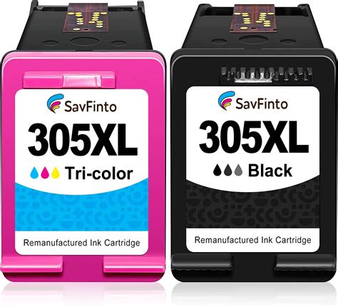 Savfinto 305xl Ink Cartridges Remanufactured For Hp 305 Ink Cartridges