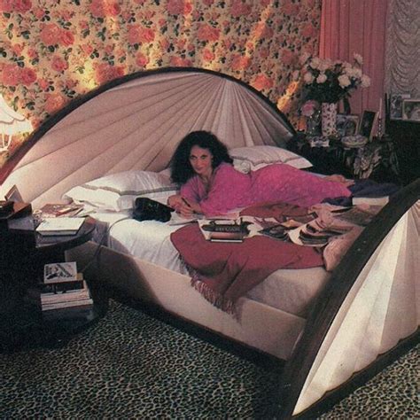 Diane Von Furstenburg Reclining On Her Now Legendary Eclipse Bed By