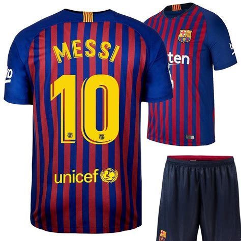 Nike Kids Lionel Messi Barcelona Home Jersey 2017 18 Ph