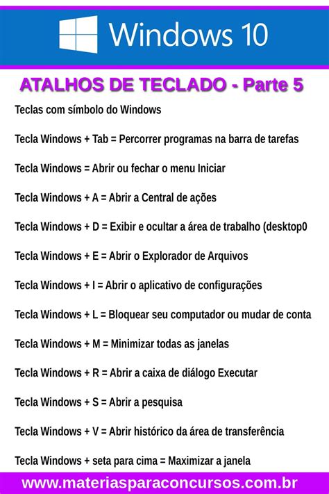 Teclas De Atalho Word Ensino