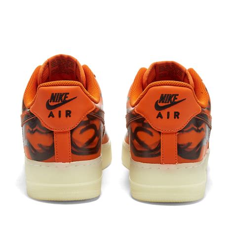 Nike Air Force 1 07 Skeleton Qs Starfish And Black End