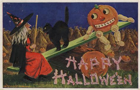 These Vintage Halloween Postcards Are Everything Curbed