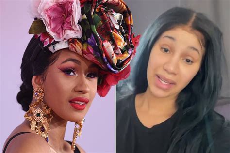 cardi b claps back at haters who slammed her as unrecognizable and weird without makeup
