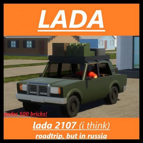 Мод Lada 2107 Adventure для Brick Rigs