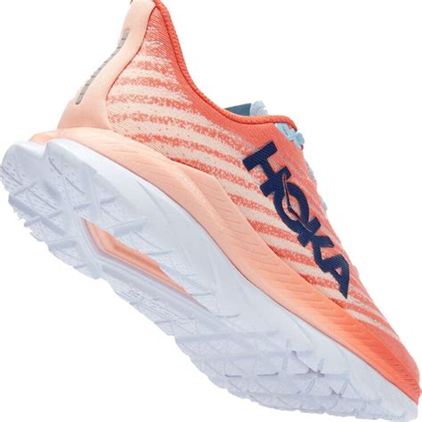 Hoka One One Womens Mach 5 Running Shoes Camellia Elliottsboots