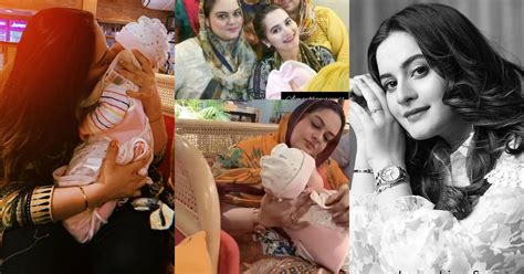 Latest Beautiful Clicks Of Aiman Khan With Daughter Amal Reviewitpk