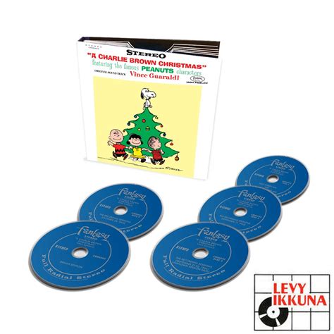 Vince Guaraldi Trio A Charlie Brown Christmas 4CD Blu Ray Super