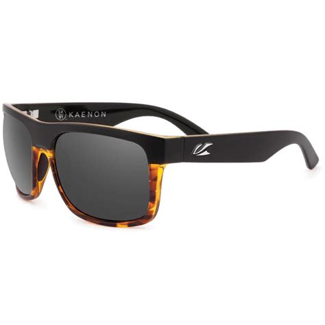 kaenon burnet xl polarized sunglasses matte blacktortoise g12