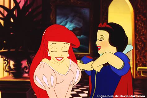 Ariel Snow White Disney Crossover Photo 38415998 Fanpop