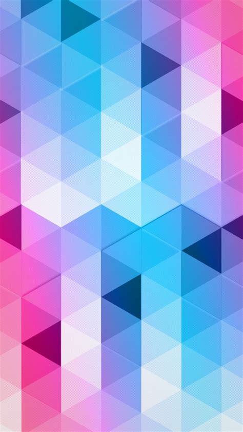 Colorful Triangles Iphone 5s Wallpaper Geometric