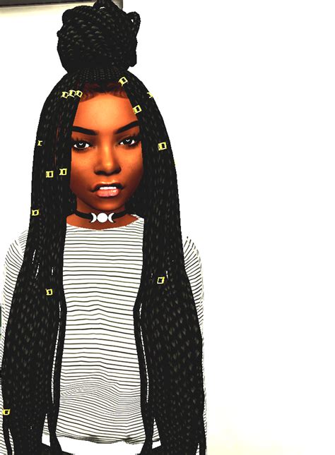Pin On Sims 4 Natural Hair