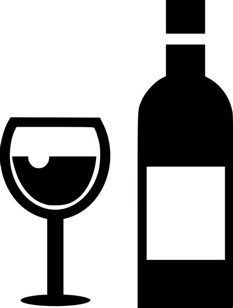 Drink Restaurant Bottle Wine Alcohol Drinks Icon Png Clip Art Library