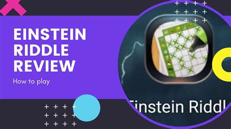 Einstein Riddle Review How To Play Youtube