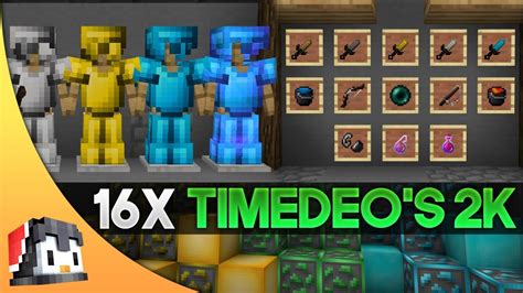 Timedeos 2k 16x Mcpe Pvp Texture Pack Fps Friendly Youtube