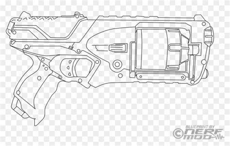 Nerf Gun Rival Coloring Pages Rival Nerf Gun Coloring Pages Machine
