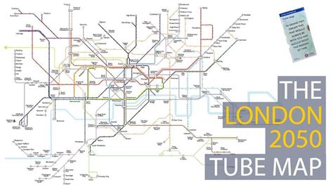 The London 2050 Tube Map Map London Beautiful London