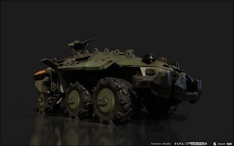 Artstation Halo Wars 2 Mastodon Apc Francisco Alcalde Scifi