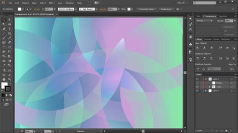 How To Create A Background In Adobe Illustrator 5 Youtube