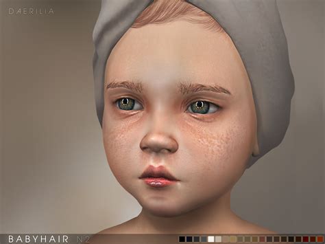 The Sims Resource Daerilia Babyhair N1 N4 Update
