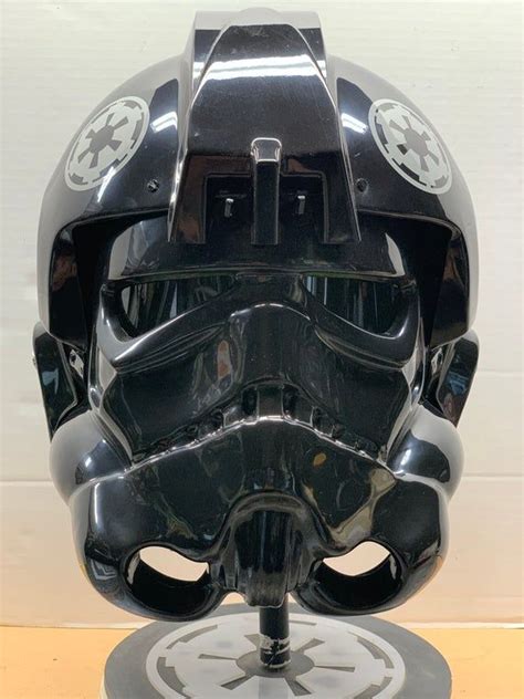 It can be found as a rare military drop. Star Wars TIE Fighter Pilot Helmet in 2020 | Tie fighter ...