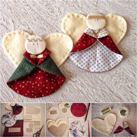 How To Create Angel Fabric Ornaments Pictures, Photos, and Images for