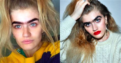 Instagram Model Doesnt Care What You Think About Her Unibrow And