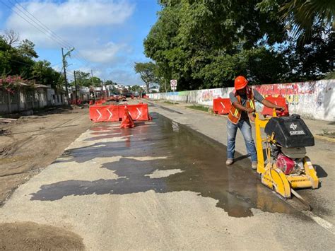 Meyer Falcón Supervisó El Avance De Las Obras Del Programa De Mejoramiento Urbano En La Zona