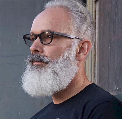 Beard Styles For Men With Grey Hair