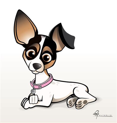 Jack Russell Chihuahua Cartoon By Timmcfarlin On Deviantart