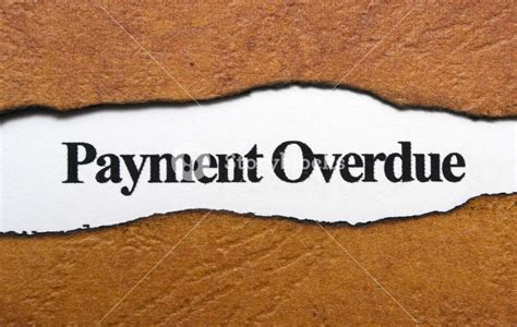 Payment Overdue Text On Torn Paper Royalty Free Stock Image Storyblocks