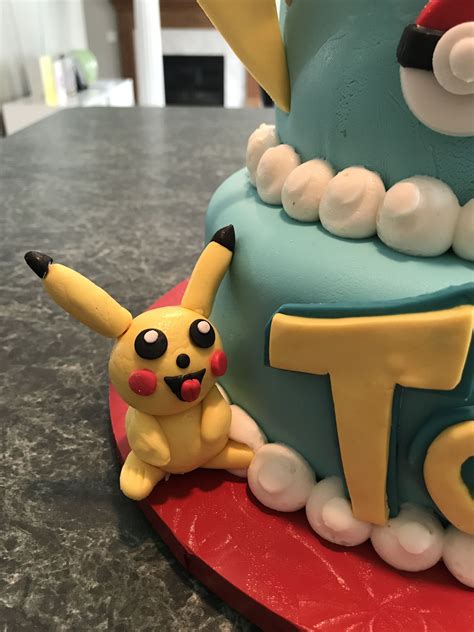 Fondant Pokémon Ineedacake Pokemoncake Fondantpikachu Pokemon Cake