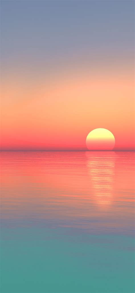 Maybe you would like to learn more about one of these? 1125x2436 Gradient Calm Sunset Iphone XS,Iphone 10,Iphone ...