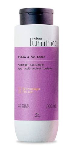 Shampu Matizador Lumina Natura Ml Cuotas Sin Inter S