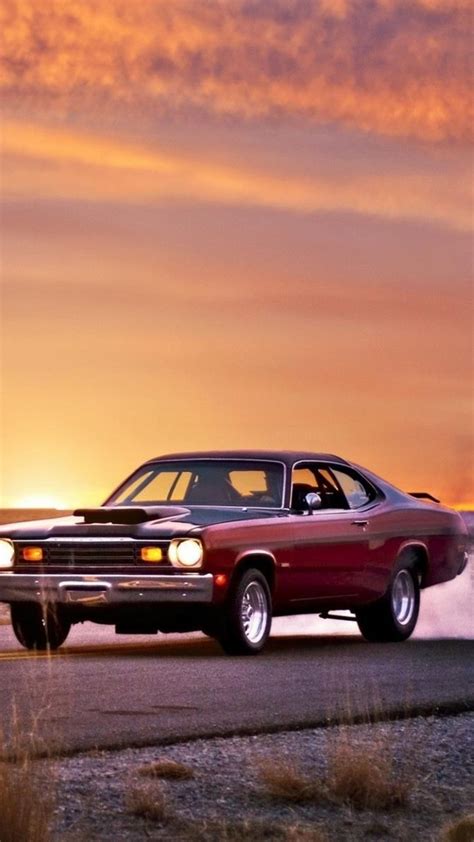 Beautiful Red Muscle Cars Wallpapers Mobile Pics