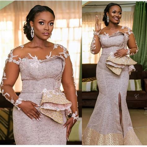 The Hottest Nigerian Aso Ebi Styles From Last Week In 2020 With Images