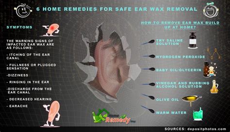 Here are some tips on how to clean your ears: 6 Home Remedies for Safe Ear Wax Removal - Home Remedies
