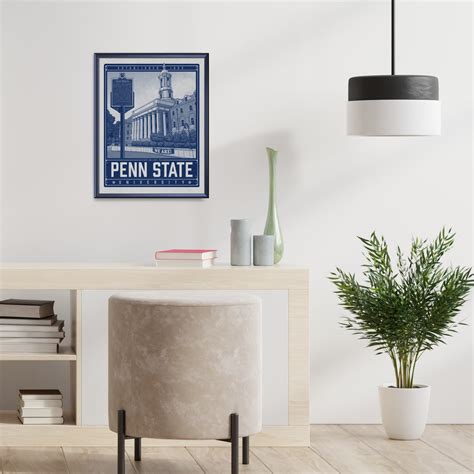 Old Main Penn State University Travel Poster Limited Edition Print — Nick Fasnacht