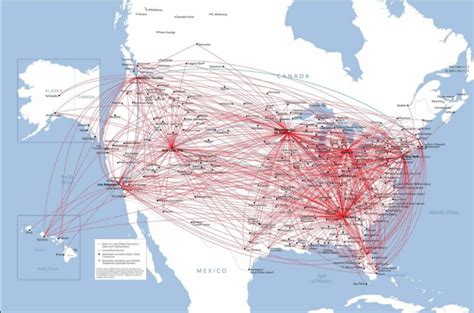 Delta Airlines Flight Route Map