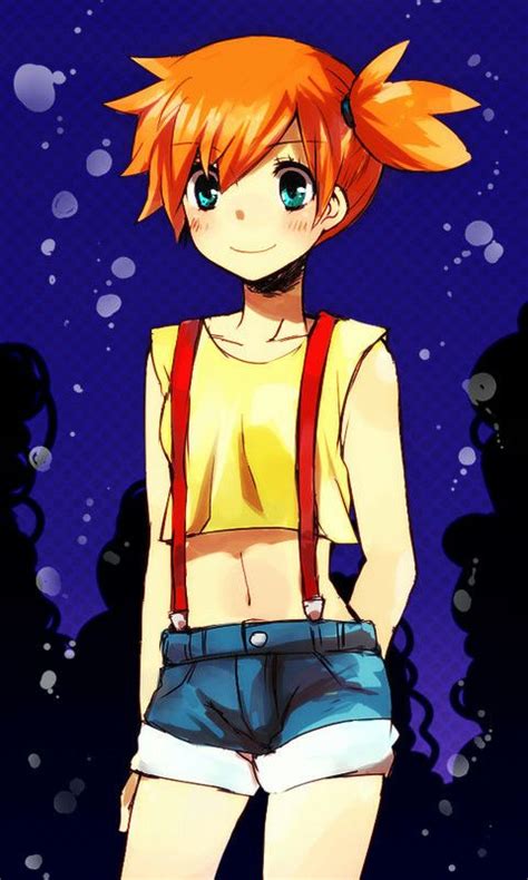 Misty From Pokemon Luv This Pic Btw Pokemon Gym Leaders Pokemon Teams