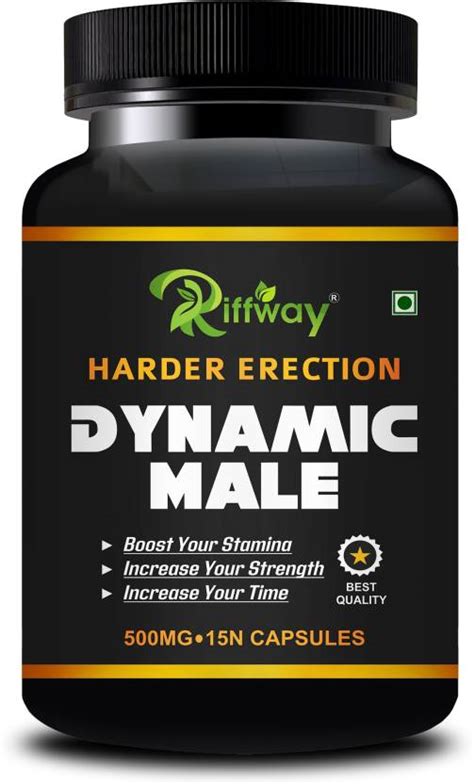 Riffway Dynamic Male Natural Capsule For Long Timing Bigger Harder Male