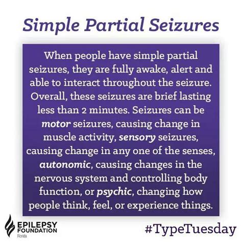 simple partial seizures epilepsy epilepsy foundation epilepsy facts
