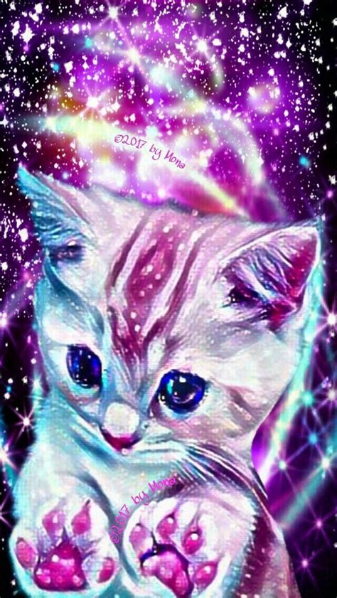 Free Download Kitten Pink Kitten Wallpaper Cute Animal Drawings Kawaii