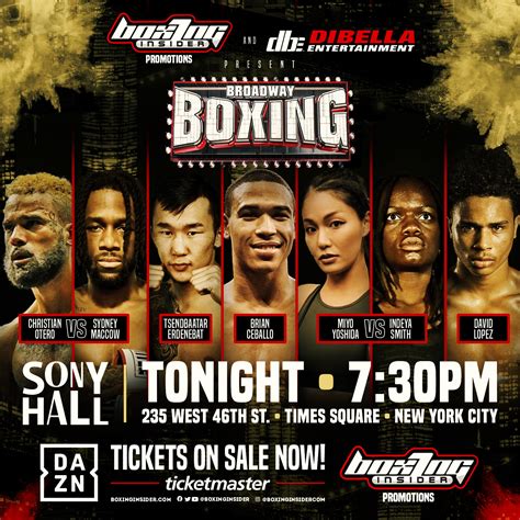 2023 04 27 Boxing Insider Social Poster TONIGHT 