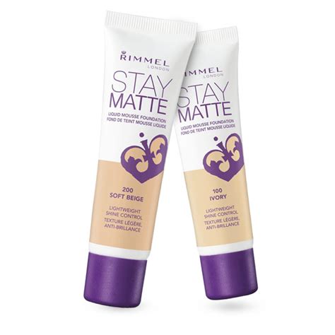 There's other mousse foundations, but this by far is the best. Rimmel London Stay Matte Liquid Mousse Foundation reviews ...