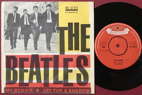 Nostalgipalatset Beatles My Bonnie 7 Yellow Swe Ps 1964
